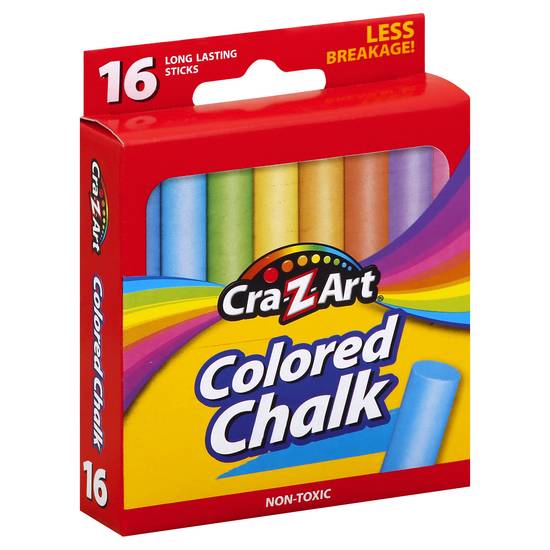 Cra-Z-Art Assorted Classic Colored Chalk