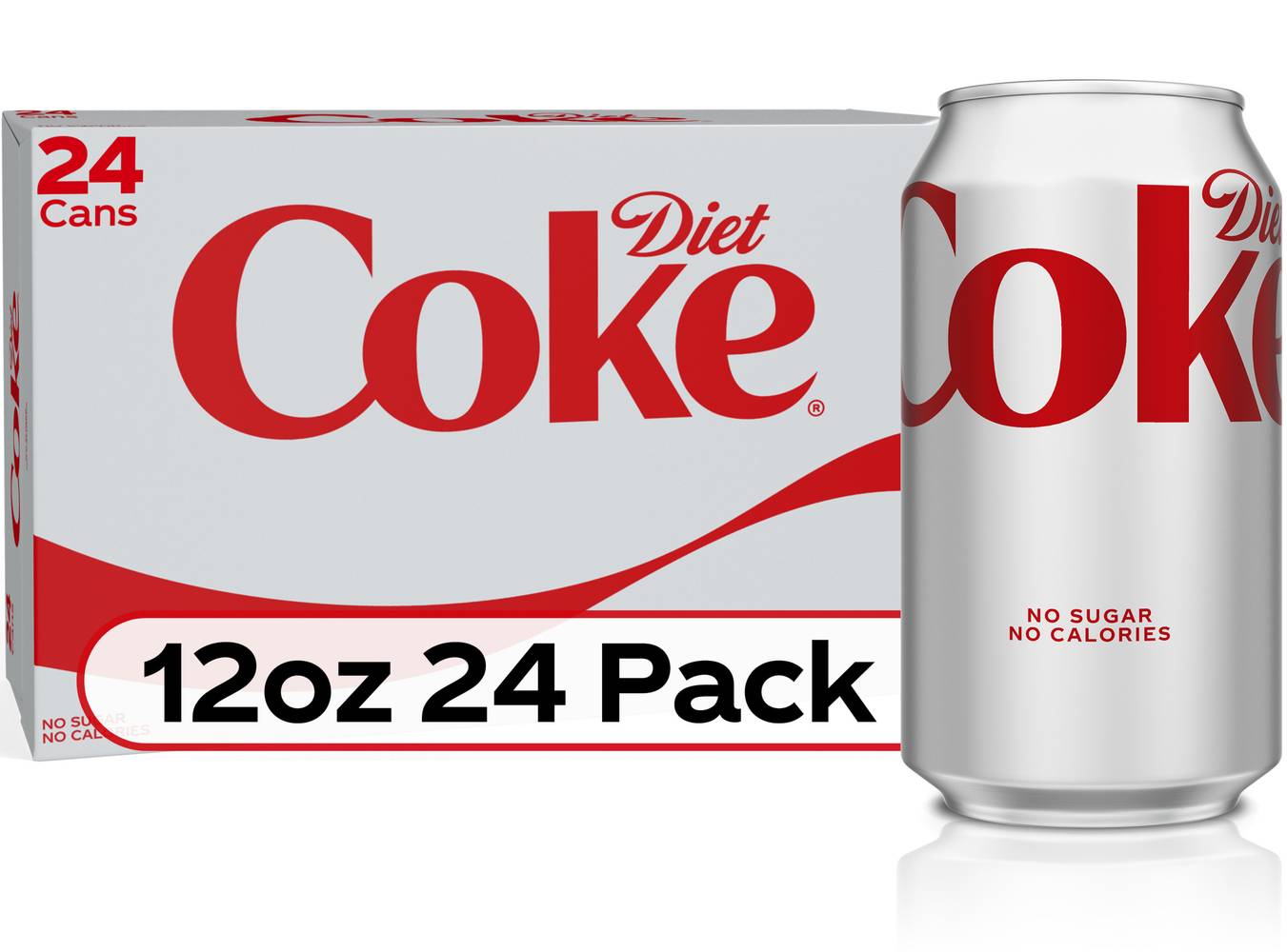 Diet Coke Cola Soda (24 x 12 fl oz)
