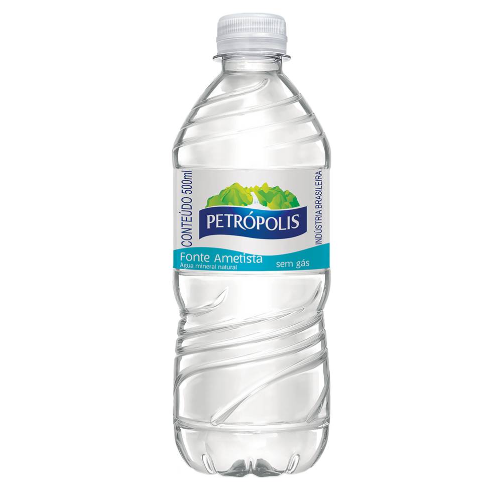 Petrópolis água mineral natural sem gás (500 ml)