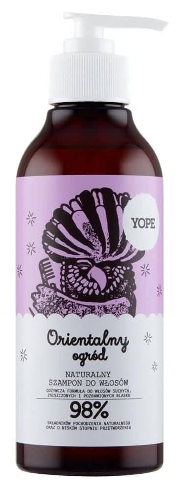 Yope Naturalny szampon do włosów orientalny ogród 300 ml