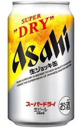 アサヒ スーパードライ生ジョッキ缶 (340mL)