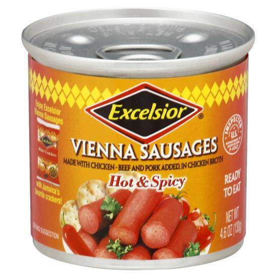 Excelsior Hot & Spicy Vienna Sausages