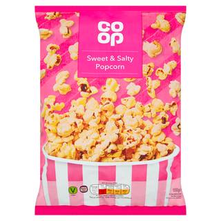Co-op Sweet and Salted Popcorn 100G