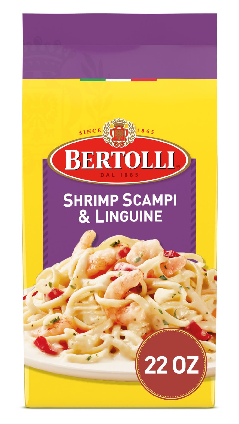 Bertolli Shrimp Scampi & Linguine With Bell Peppers (1.38 lbs)