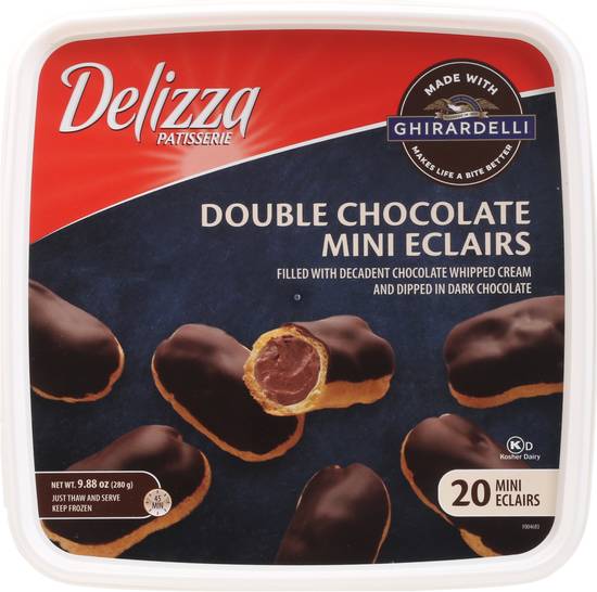 Delizza Double Chocolate Mini Eclairs (20 ct)