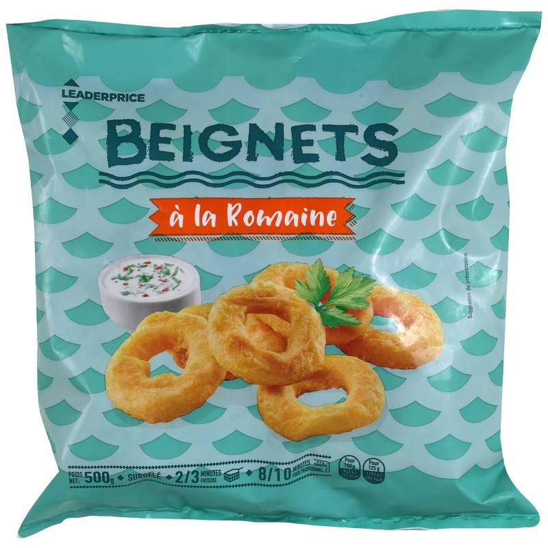 Leader Price - Beignets de calamars à la romaine (500g)