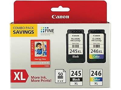 Canon Ink Cartridge With Photo Paper