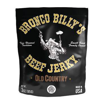 Bronco Billy's Old Country Beef Jerky 3oz