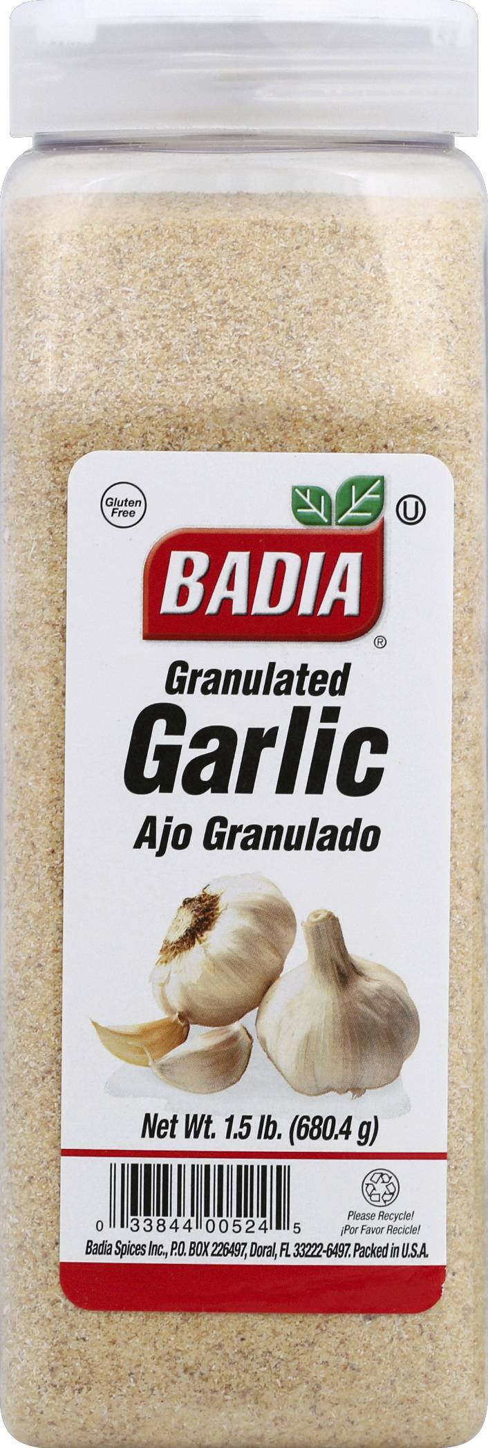 Badia Granulated Garlic (1.5 lbs)