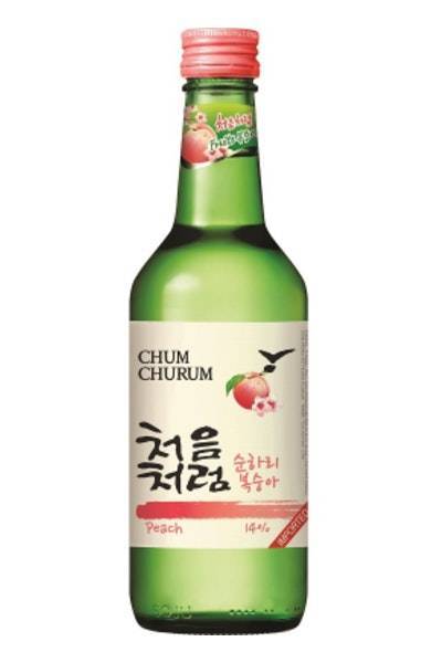 Chum Churum Peach Soju (750ml bottle)