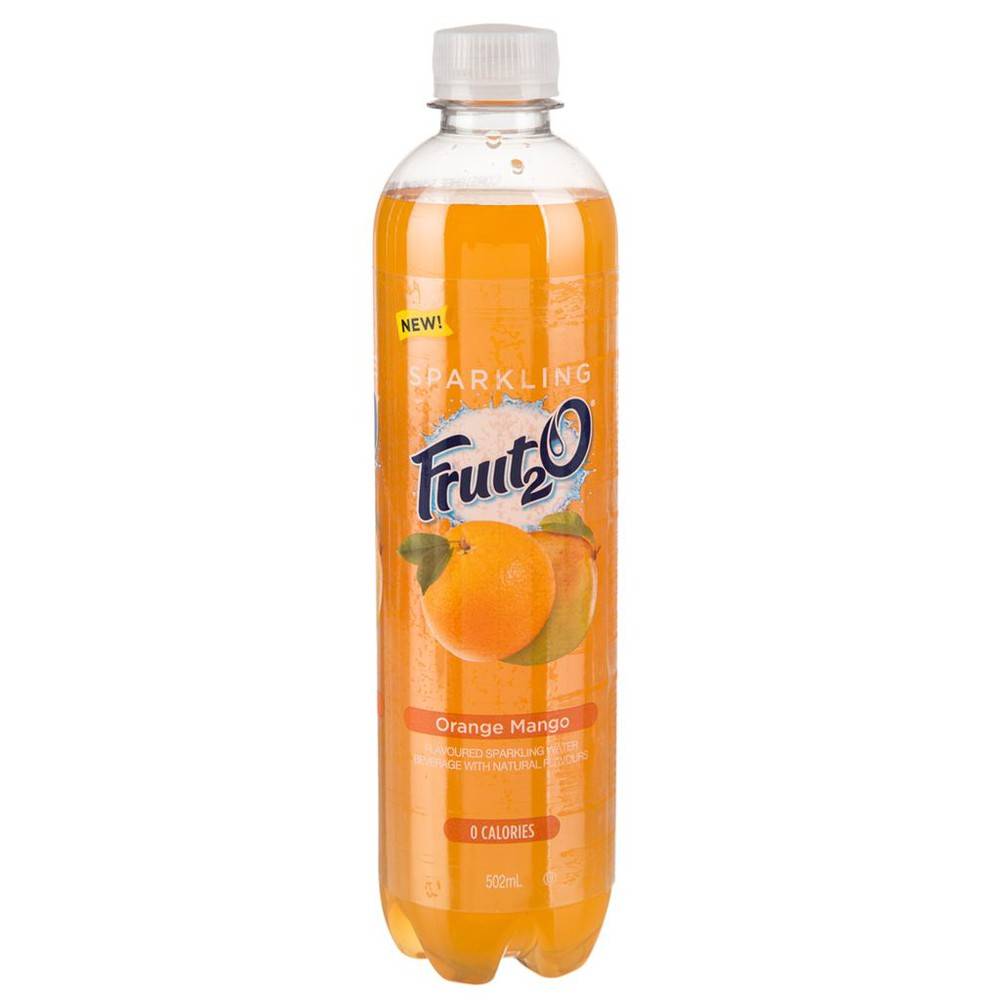 Fruit2O Sparkling Orange Mango (502 ml)
