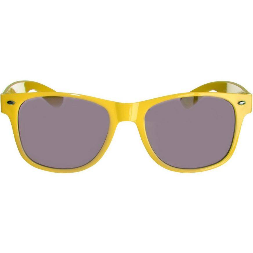 Party City Classic Frame Sunglasses, Yellow