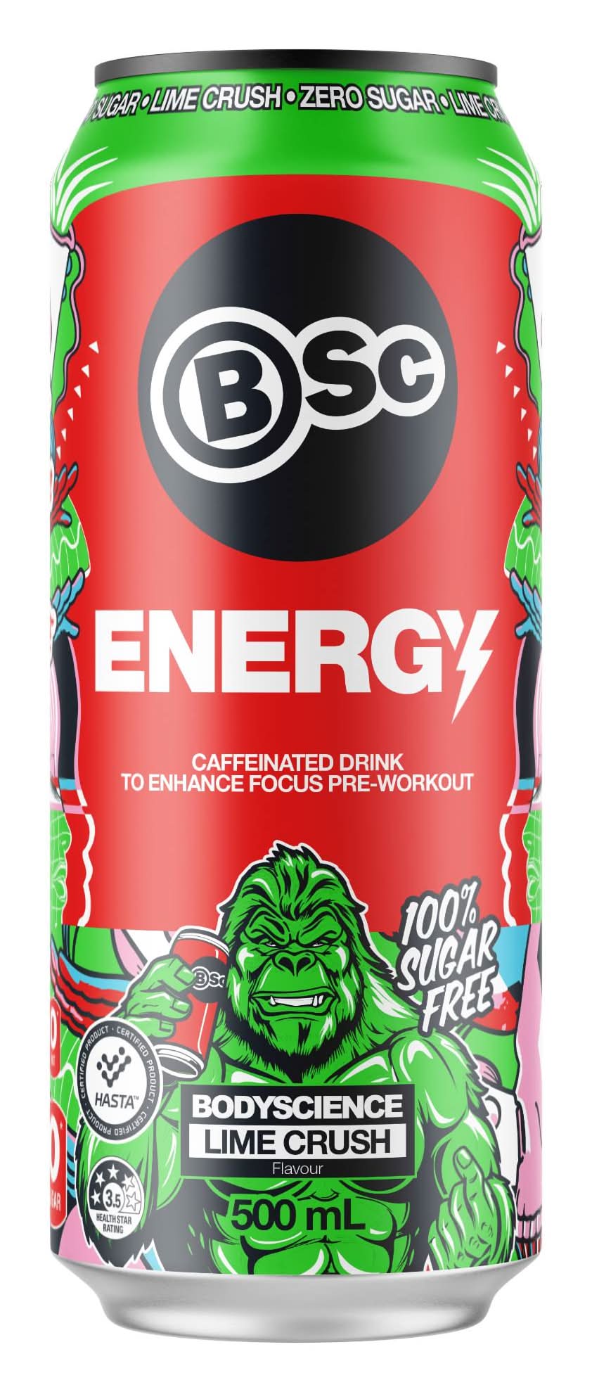 Body Science Energy Lime Crush 500ml