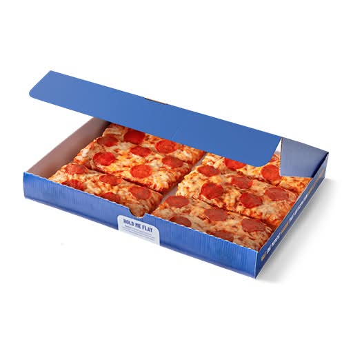6 Slice Pepperoni Pizza Box