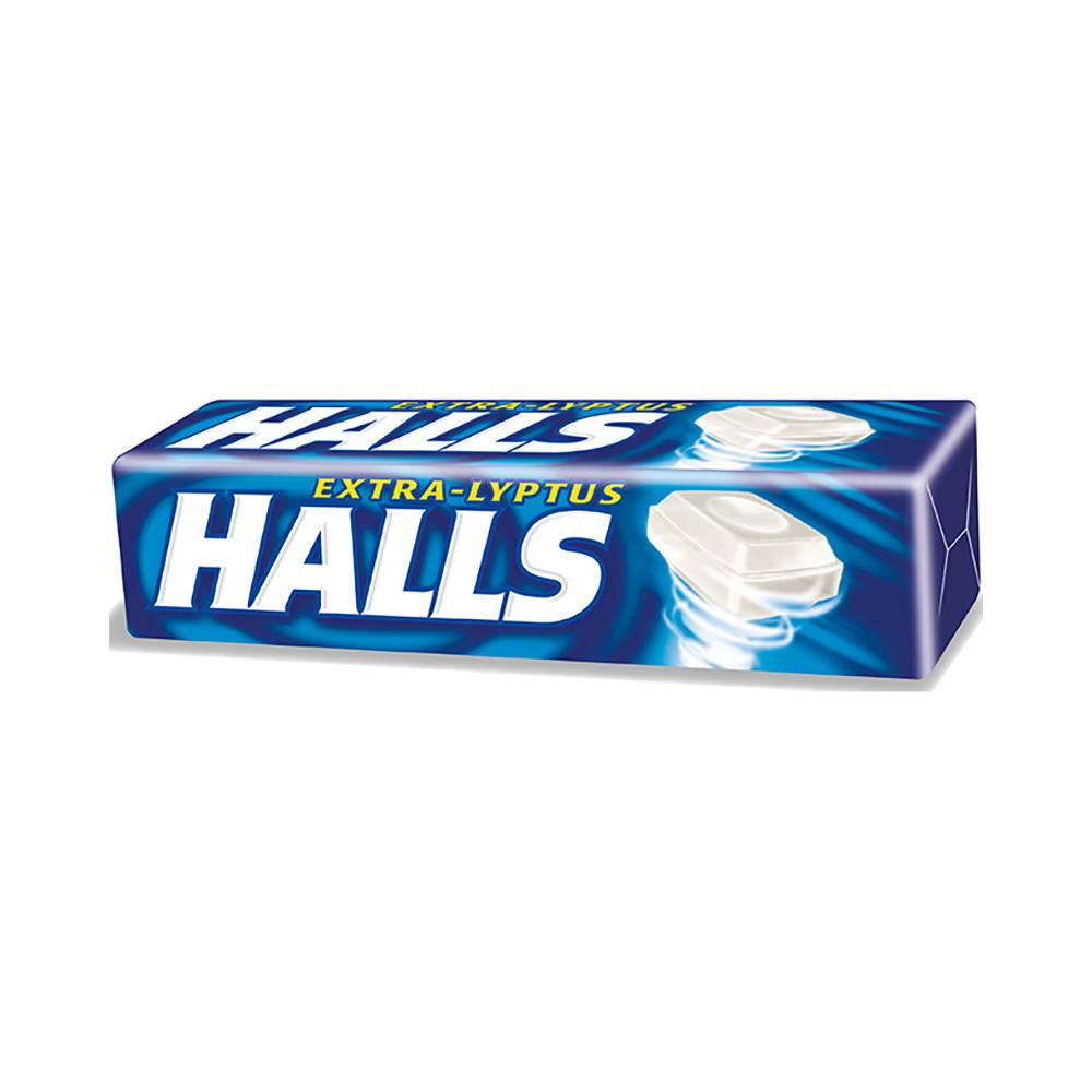 Halls · Caramelo macizo sabor menta (30 g)