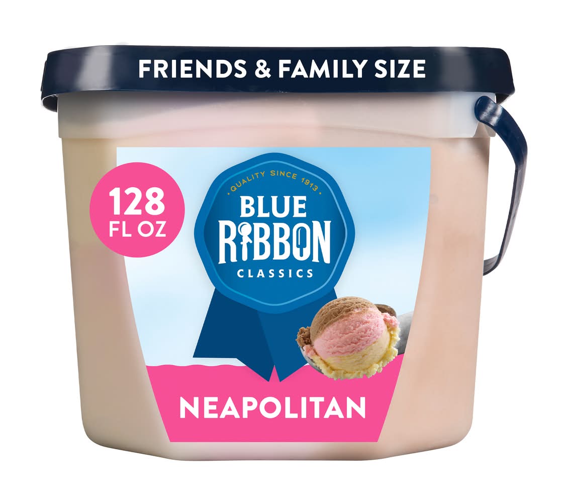 Blue Ribbon Classics Ice Cream, Neapolitan (1 gal)