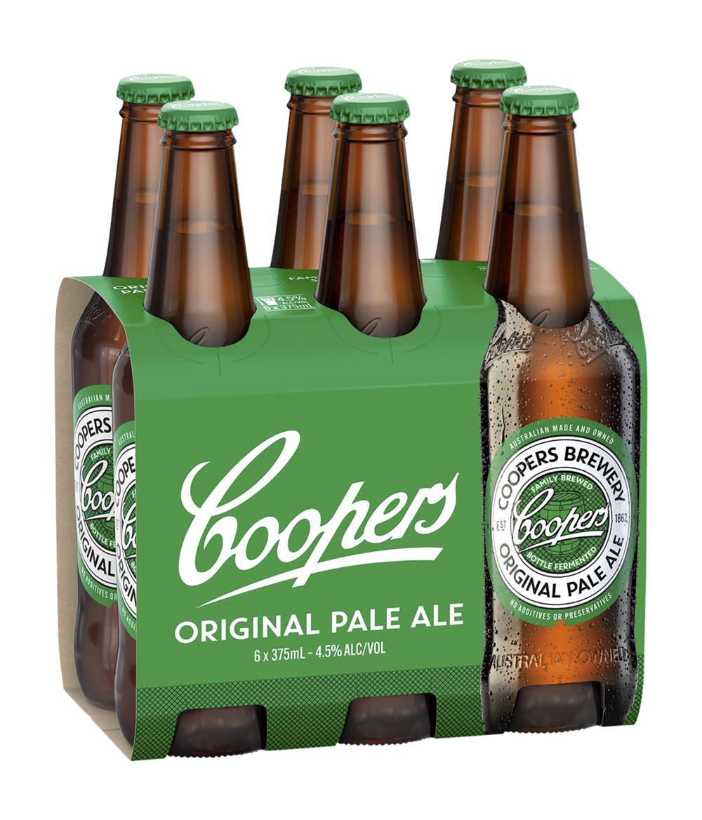 Coopers Pale Ale Bottle 6x375ml