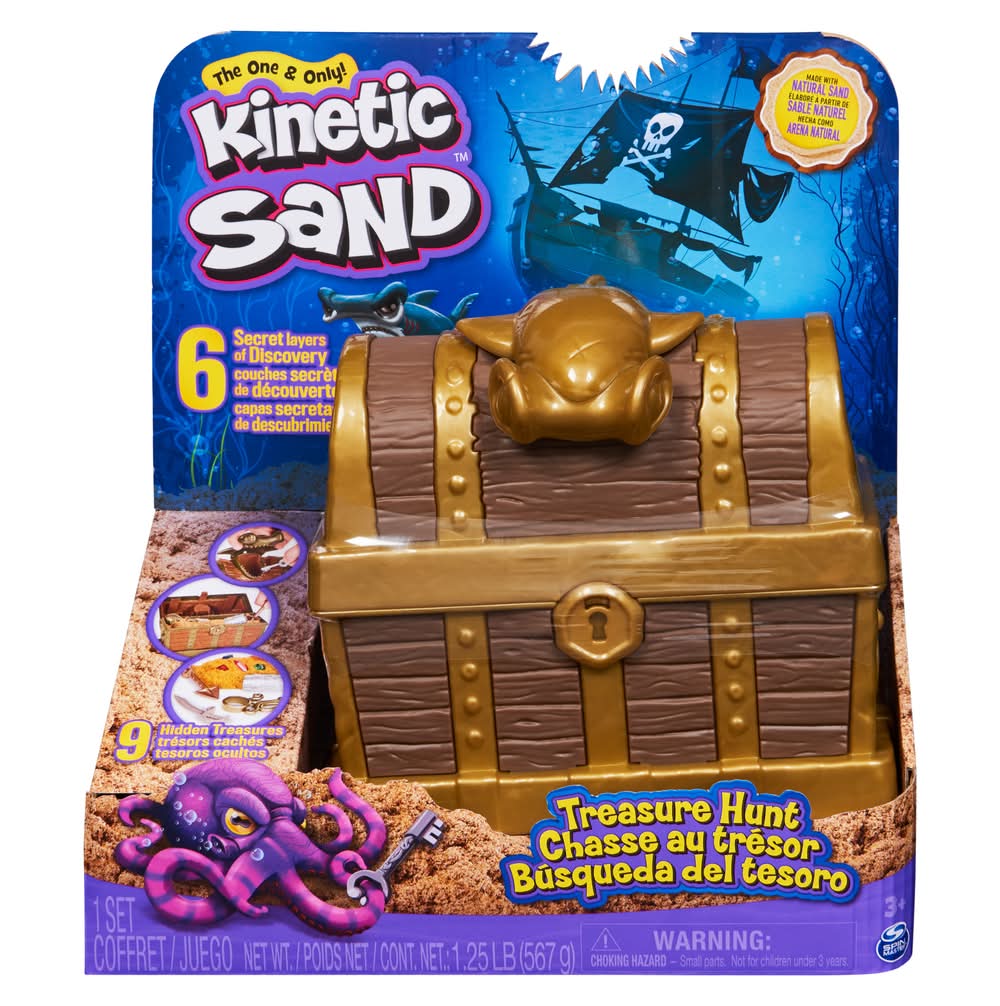 Kinetic Sand Treasure Hunt Playset Ages 3y+