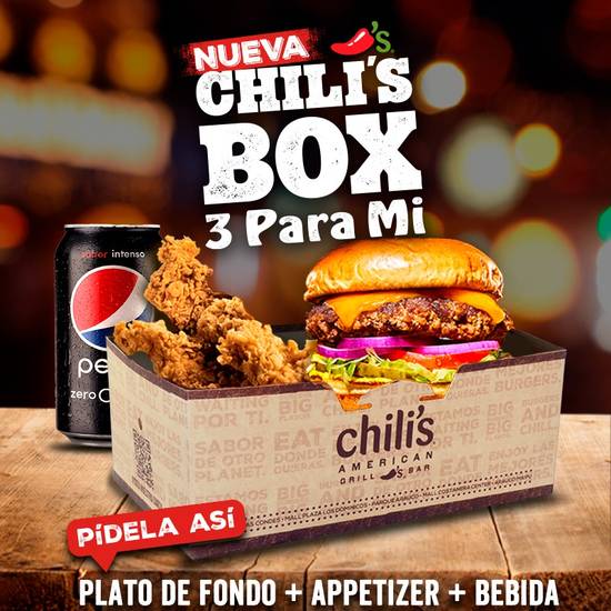 CHILI´S BOX Burger