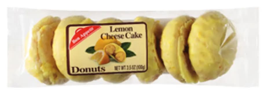 Bon Appetitt Lemon Cheese Cake Donuts