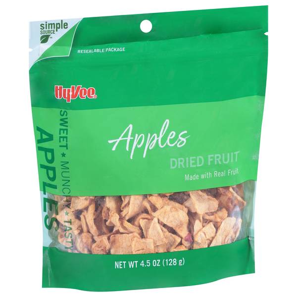 Hy-Vee Fruit Dried Apples (4.5 oz)