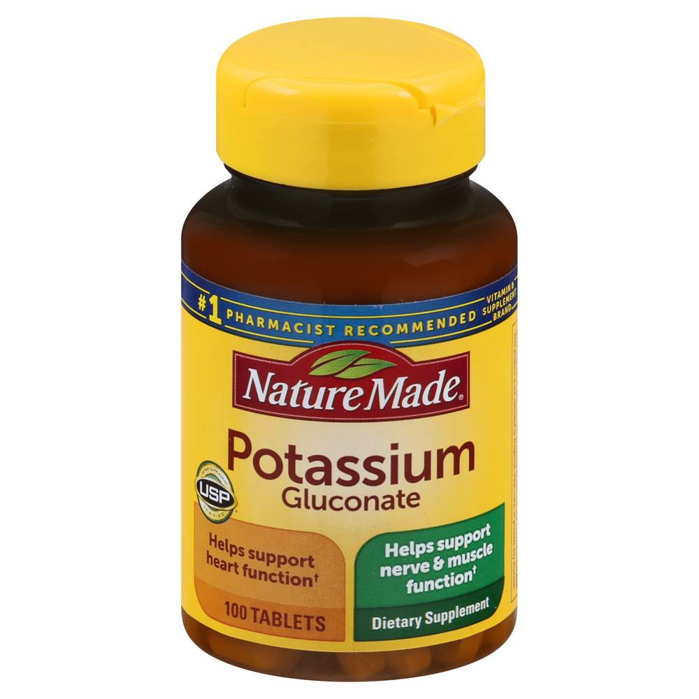 Nature Made Potassium Gluconate (100 ct)