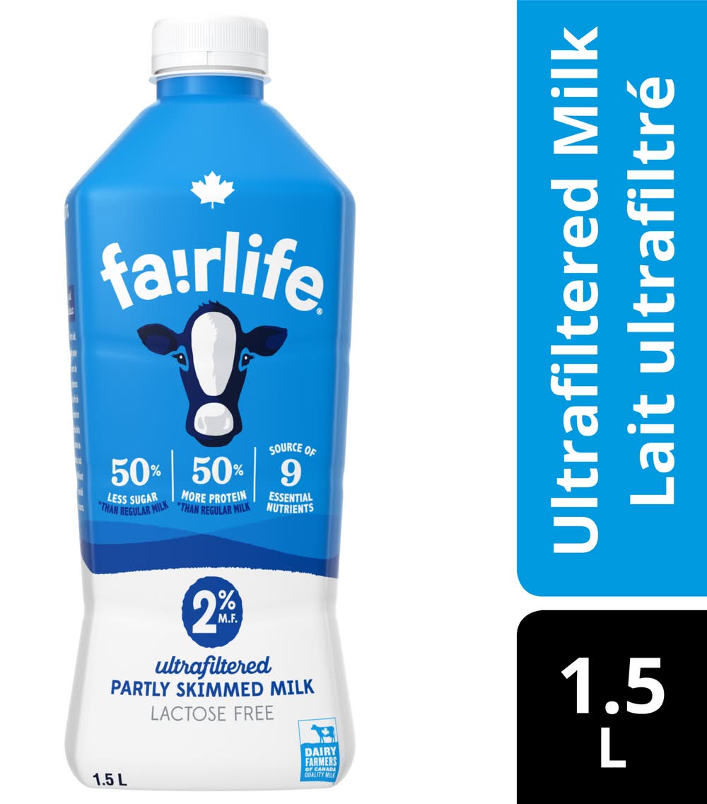 Fairlife 2% Fat Ultrafiltered Partly Skimmed Milk (1.5 L)