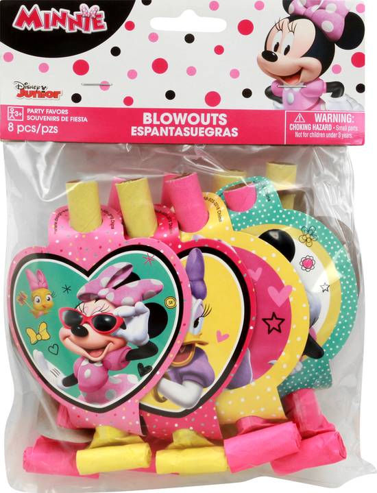 Amscan Disney Junior Minnie Blowouts (8 ct)
