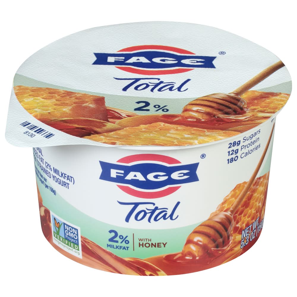 FAGE Greek Yogurt, Honey (5.3 oz)