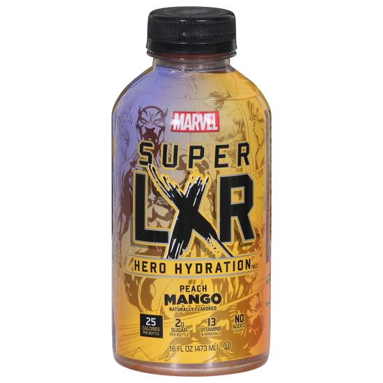Arizona Marvel Super Lxr Peach Mango (16oz plastic bottle)