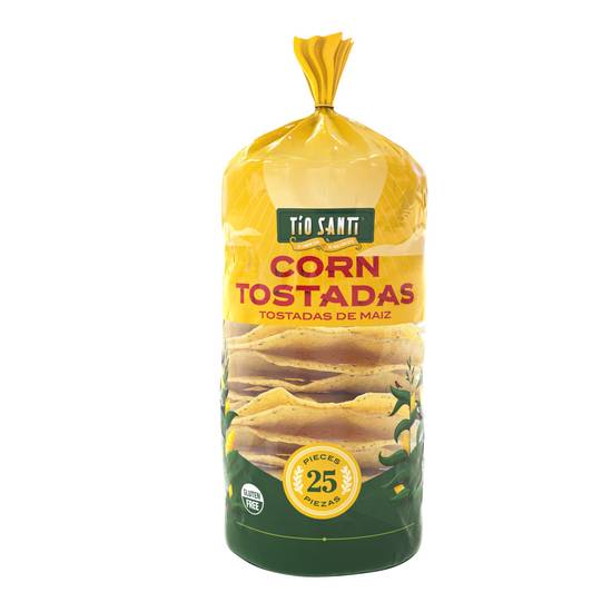 Tío Santi Corn Tostadas De Maiz