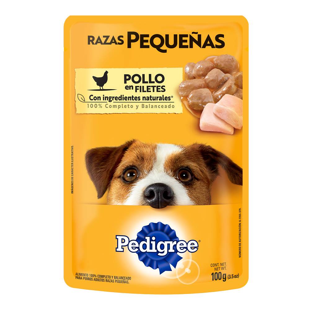 Pedigree alimento para perro adulto (razas pequeñas/pollo)