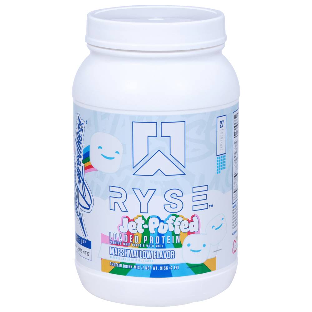 Ryse Jet-Puffed Protein Drink Mix, Marshmallow (2 lbs)