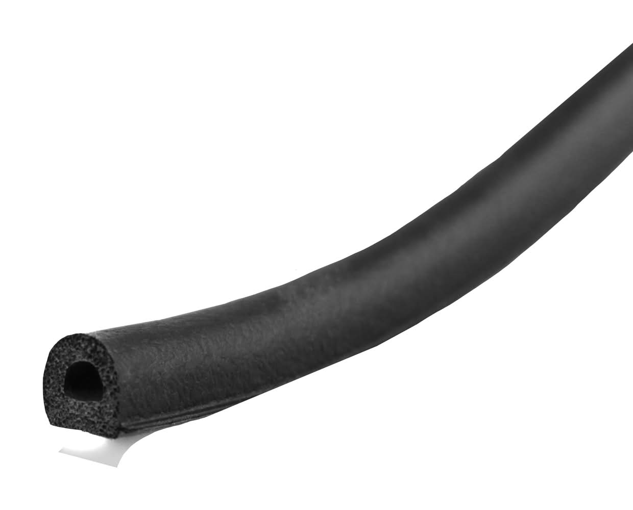 M-D 17-ft x 11/32-in x 5/16-in Black Rubber foam Window Weatherstrip
