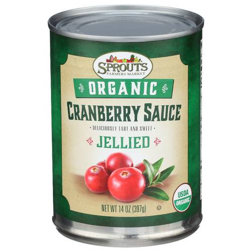 Sprouts Organic Jellied Cranberry Sauce