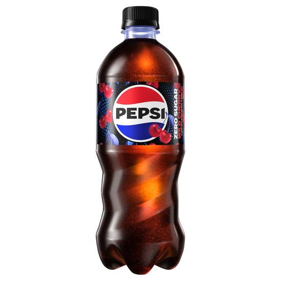 Pepsi Zero Sugar Soda (20 fl oz) (cherry)