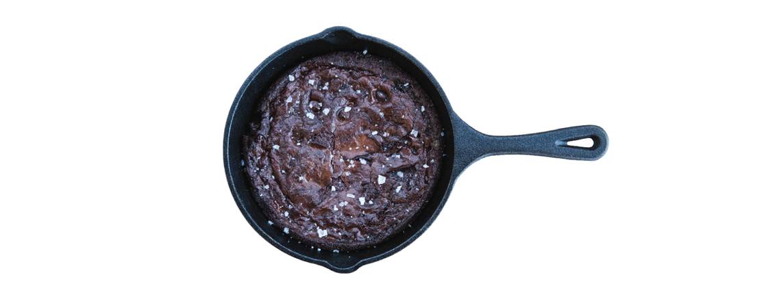 Skillet Baked Brownie (NO ICE CREAM)