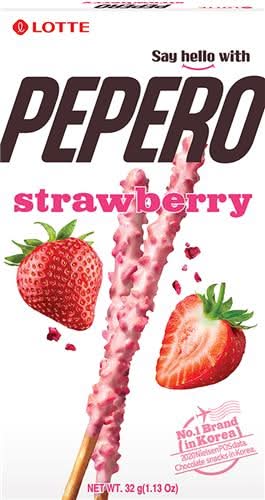 ＰＥＰＥＲＯ　草莓脆粒餅乾棒