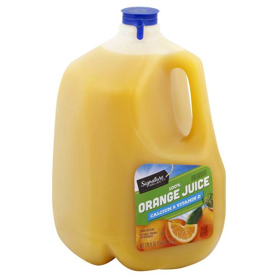 Signature Select 100% Orange Juice (128 fl oz)