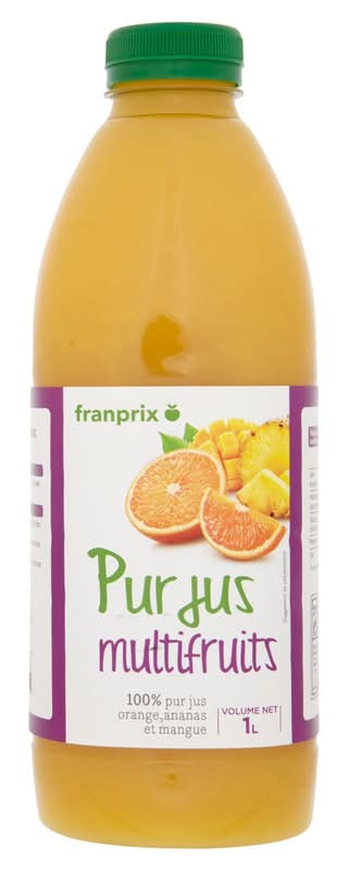 Franprix - Pur jus de multifruits (1L)