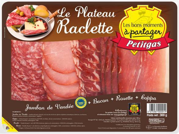 Petitgas - Plateau de charcuterie 4 saisons (300g)