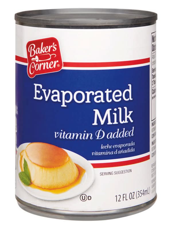 Baker's Corner Evaporated Milk With Vitamin D Added (12 fl oz)