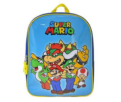 Nintendo Blue & Yellow Super Mario Backpack