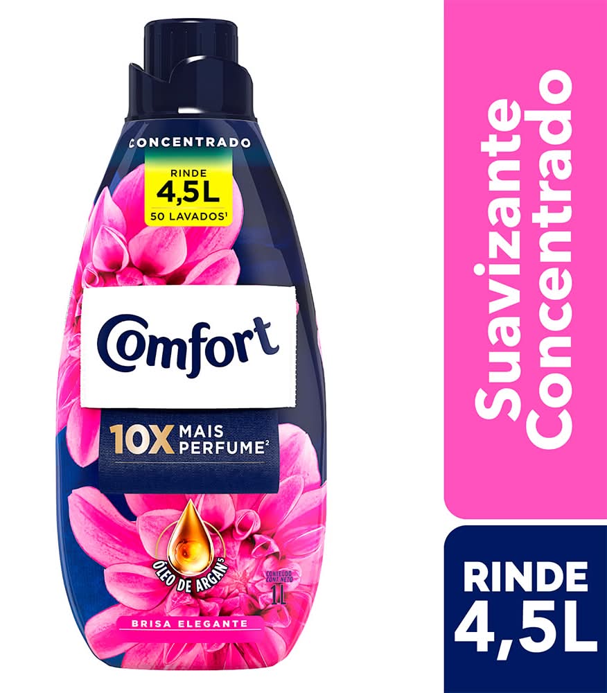 Comfort · Suavizante concentrado cuidado intensivo con aceite de argán (1 L)