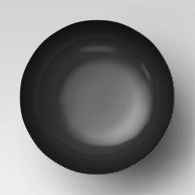 Made By Design Plastic Serving Bowl, Black