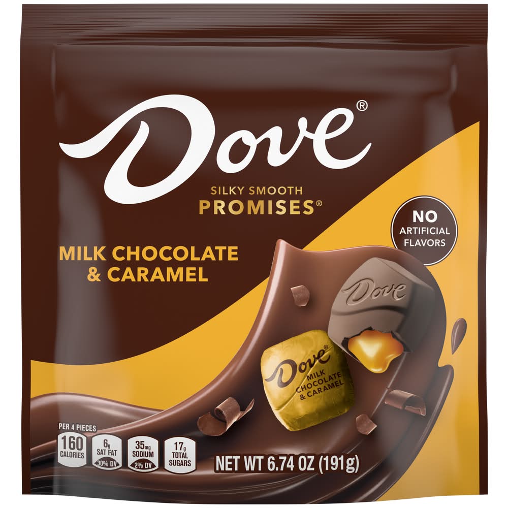 Dove Chocolate Promises Caramel & Milk Candy (6.74 fl oz)