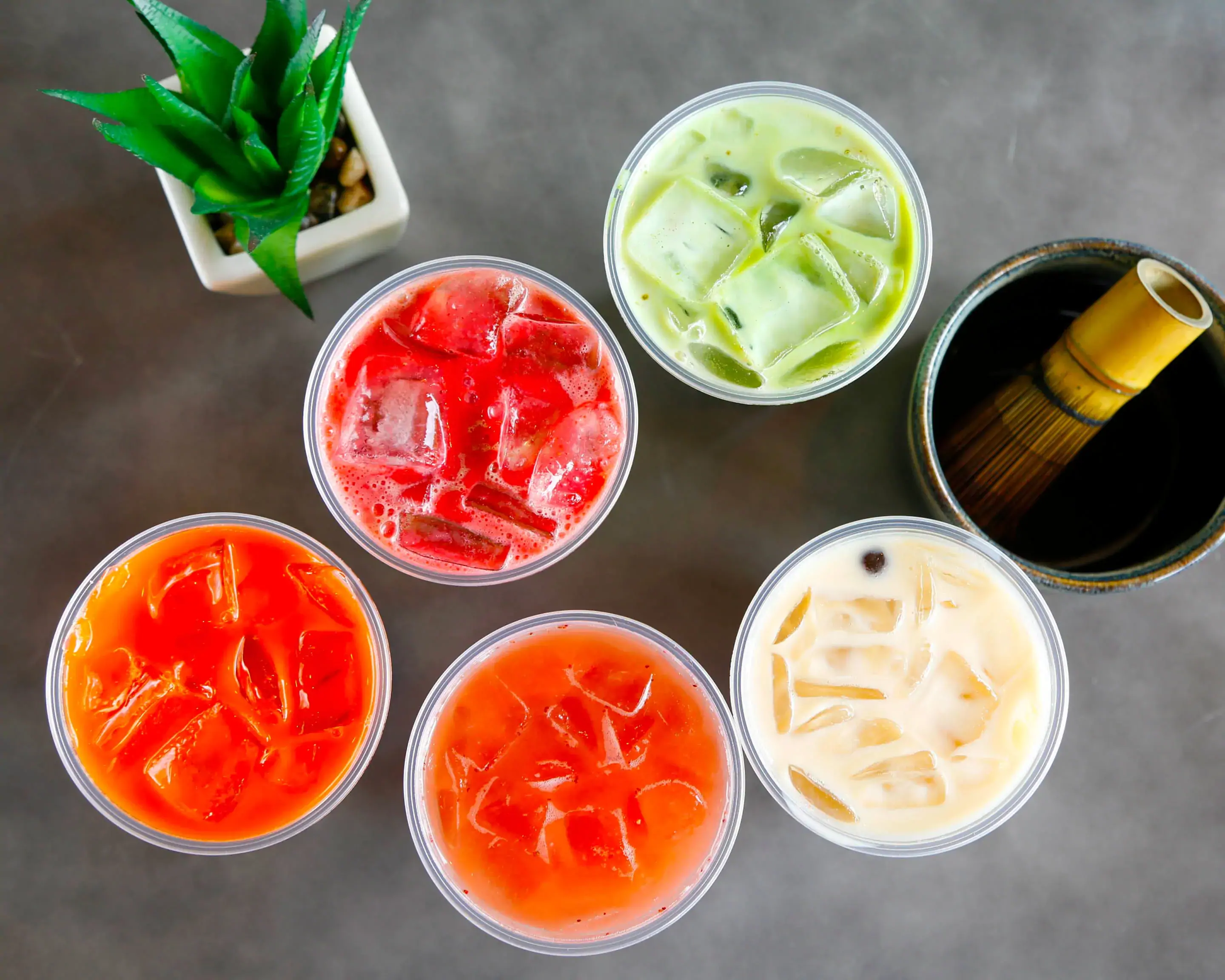 L.A. FOOD GUIDE - Boba drinks at Bubble Crush in Monterey Park 