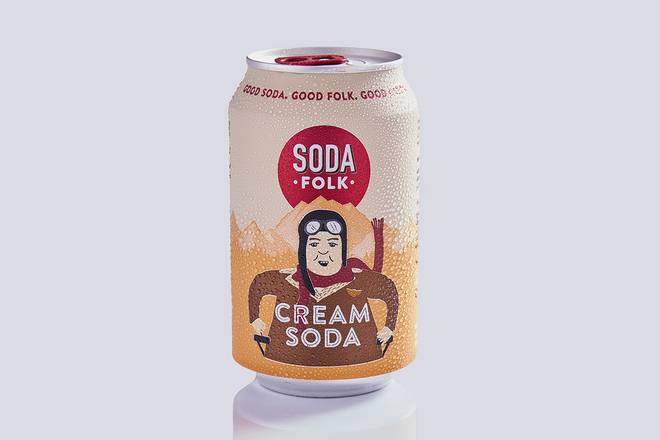 Soda Folk Cream Soda (330ml)