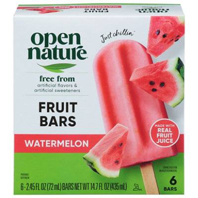 Open Nature Watermelon Fruit Bars (6 ct)