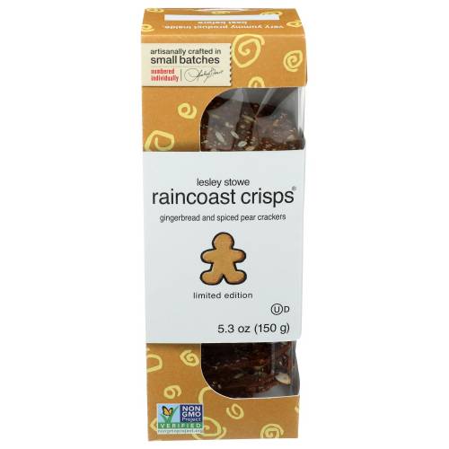 Lesley Stowe Raincoast Gingerbread And Spiced Pear Crisps